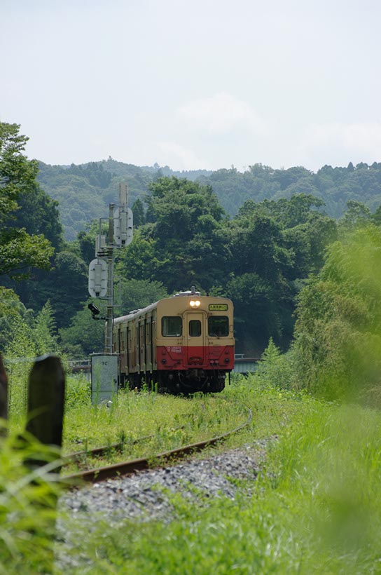 久留里駅へ