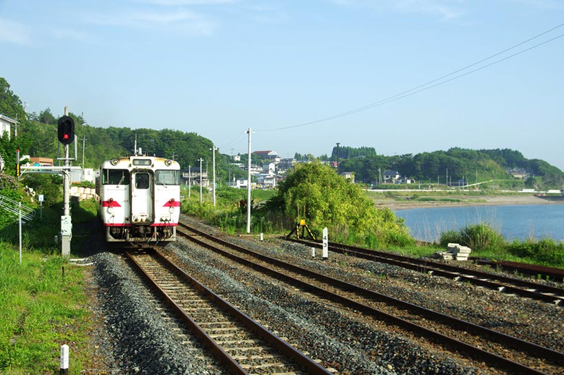 早朝の列車