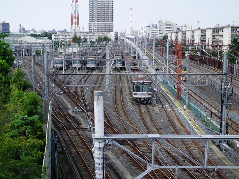 地下鉄日比谷線の車庫